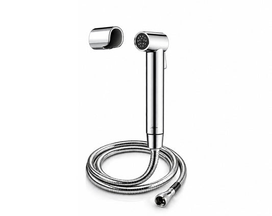 Aquieen Allure Health Faucet with Inbuilt Replaceable Water Filter, Auto Clean & Anti-Clogging Technology | Anti-Scale Toilet Jet Spray | Hand Bidet Spray for Bathroom - Brushed Gold