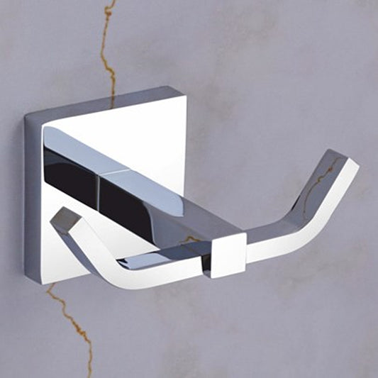 Robe Hook in Chrome Finish, SS304 Made, Wall-Mounted Towels & Clothes Hanger