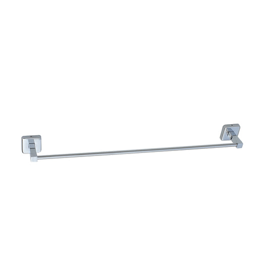 18-Inch SS304 Towel Rod | Chrome Finish Wall-Mounted Holder with Stand - Blanco Series