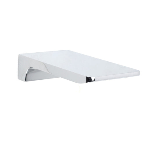 Wall-Mounted Plain Spout Without Controller in Chrome Finish, Made of SS304 Grade Stainless Steel, Cascade Style Waterfall