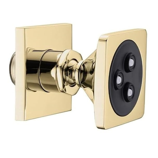 2-Inch Round SS304 Body Shower Jet - Gold Finish | Heavy-Duty Wall-Mounted Jet