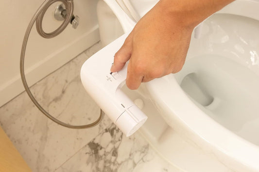 ABS Toilet Bidet Spray Kit with Dual Flow Modes | Adjustable Handheld Jet Spray for Western Toilets | High-Pressure, Non-Electric