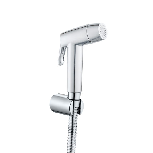 Health Faucet Set in Chrome Finish - Bullet Series ABS Jet Spray with 1m SS Hose & Hook