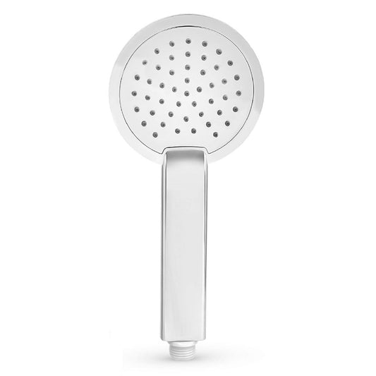 Single-Function Hand Shower, Chrome Finish, ABS Body, Wall-Mounted for Bathroom Use - Standard Model