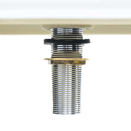 3-Inch Brass Waste Coupling - Chrome Finish | Sink Drain for Wash Basins & Kitchen Use