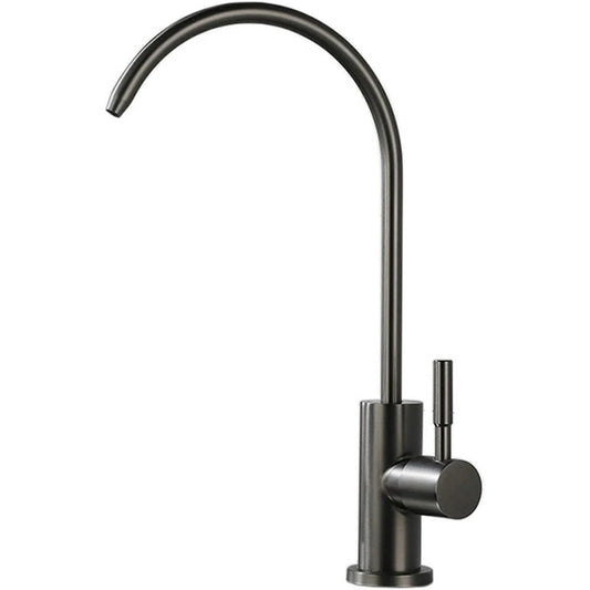 Deck-Mounted RO Tap with Hose – SS304 Stainless Steel, Gun Grey