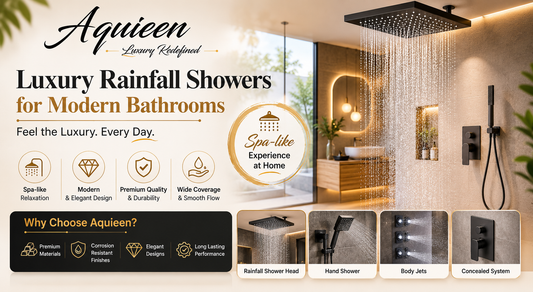 Luxury Rainfall Showers for Modern Bathrooms: A Perfect Blend of Comfort and Style