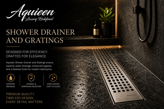 Shower Drain System Stainless Steel Gratings Bathroom Drainage Solutions Linear Shower Drains