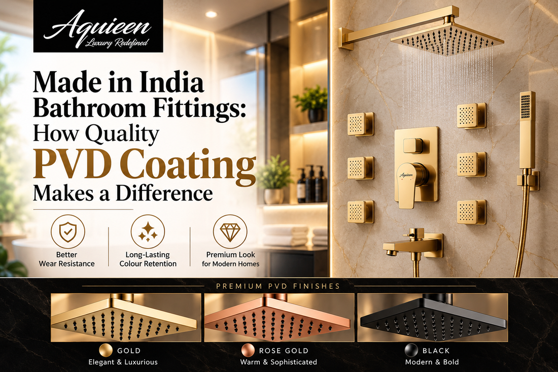luxury bathroom accessories, premium shower sets.
