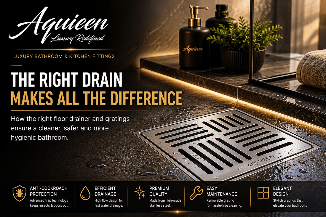Drains and Gratings for bathroom