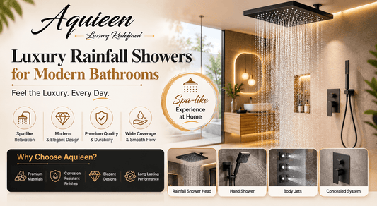 Luxury Rainfall Showers for Modern Bathrooms: A Perfect Blend of Comfort and Style