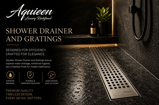 Shower Drain System Stainless Steel Gratings Bathroom Drainage Solutions Linear Shower Drains