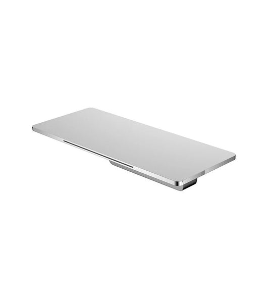 Wall-Mounted Plato Spout Without Controller in Chrome Finish, Made of SS304 Grade Stainless Steel, Plato Style Waterfall