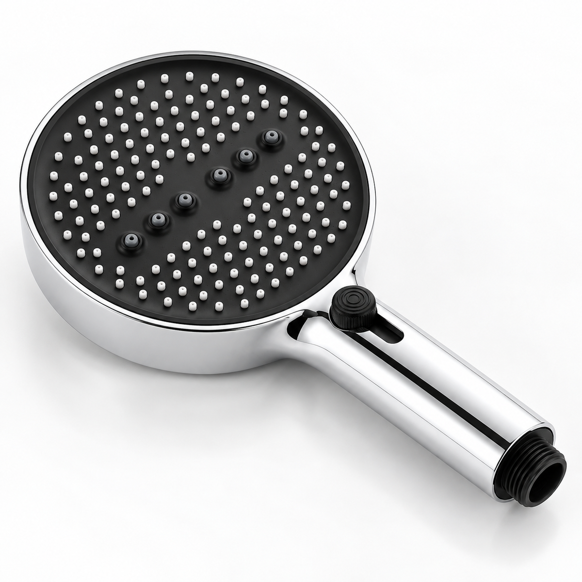 Aquieen Aqua Fall Overhead Shower with Hand Shower & Flexible Hose - Chrome