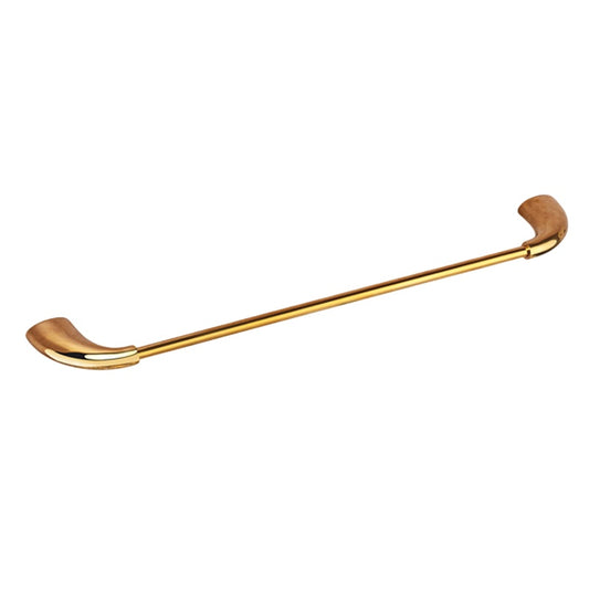 24-Inch Brass Towel Rod | Gold Finish Wall-Mounted Holder with PVD Coating - Entice Series