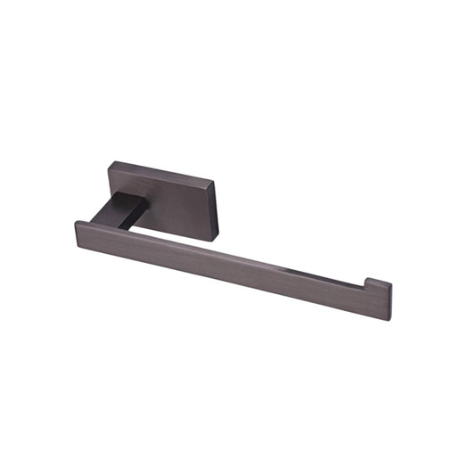 Wall-Mounted Napkin Ring Holder - Heavy-Duty Brass in Matte Black Finish with Powder Coating - Amarillo Series