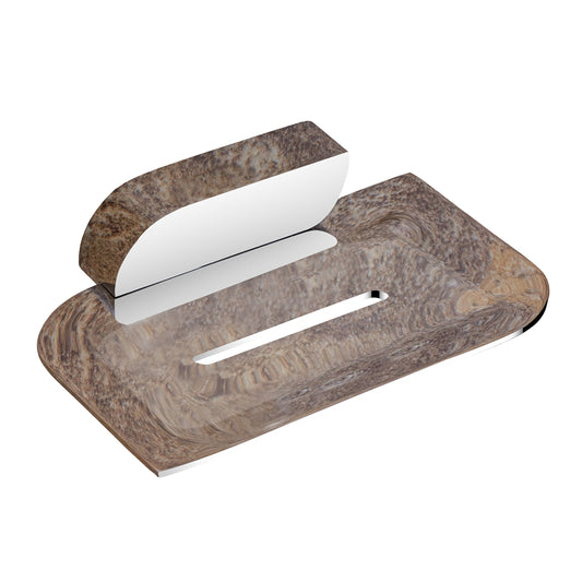Wall-Mounted SS304 Soap Dish in Chrome Finish - Heavy-Duty, Elegant & Durable - Velancia Series