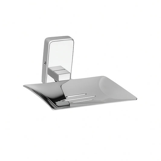 Wall-Mounted SS304 Soap Dish in Chrome Finish - Heavy-Duty, Elegant & Durable - Compel Series