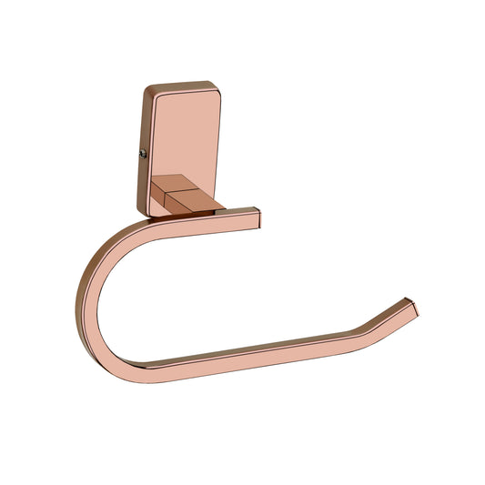 Wall-Mounted Napkin Ring Holder - Heavy-Duty SS304 Stainless Steel in Rose Gold Finish with PVD Coating - Compel Series