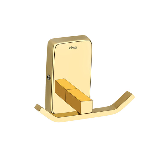 Robe Hook in Gold Finish with PVD Coating, SS304 Made, Wall-Mounted Towels & Clothes Hanger