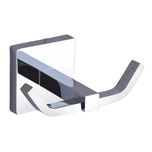 Robe Hook in Chrome Finish, SS304 Made, Wall-Mounted Towels & Clothes Hanger
