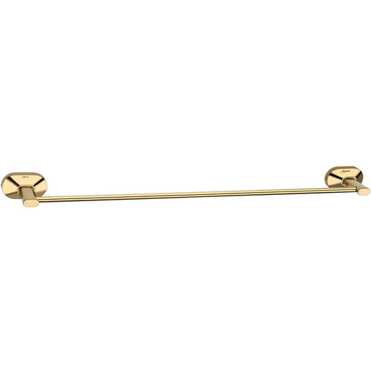 24-Inch SS304 Towel Rod | Gold Finish Wall-Mounted Holder with PVD Coating - Cuff Series