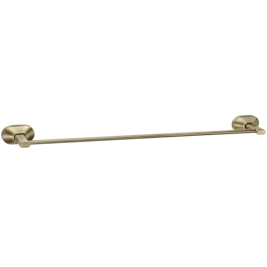 18-Inch SS304 Towel Rod | Antique Brass Finish Wall-Mounted Holder with PVD Coating - Cuff Series