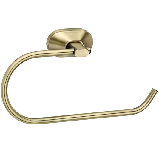 Wall-Mounted Napkin Ring Holder - Heavy-Duty SS304 Stainless Steel in Antique Brass Finish with PVD Coating - Cuff Series