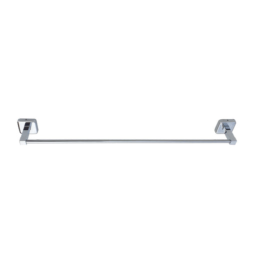 24-Inch SS304 Towel Rod | Chrome Finish Wall-Mounted Holder with Stand - Blanco Series