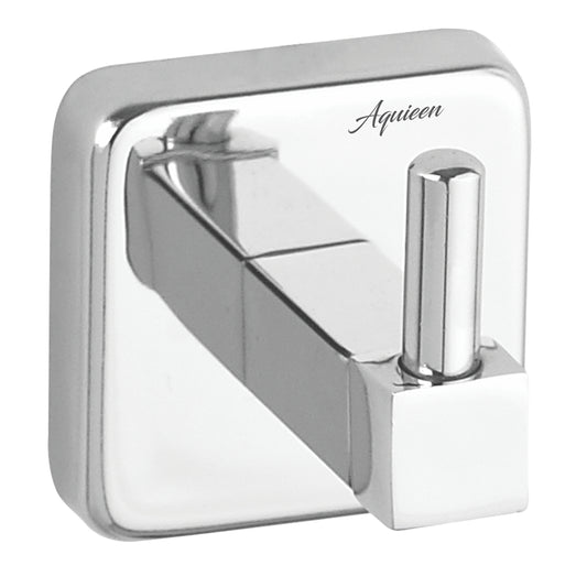 Robe Hook in Chrome Finish, SS304 Made, Wall-Mounted Towels & Clothes Hanger