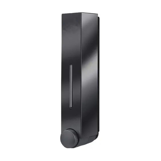400ml Wall-Mounted Liquid Soap Dispenser - Matte Black Finish, Durable & Modern Design