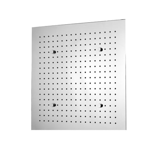 24x24" Ceiling Shower with Rain & Mist Modes | Chrome Finish SS304 | Luxury Spa Shower