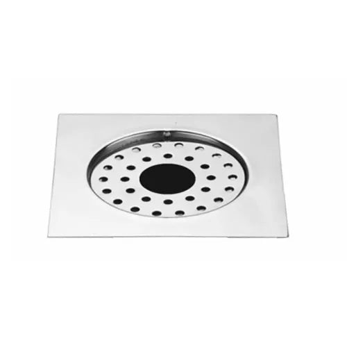 5x5 Inch Floor Grating / Drainer With Pipe Hole | Classic Square Design & Heavy-Duty SS304 Drainer In Matte Finish | Anti-Clog & Rust-Resistant Drain Cover for Bathroom & Kitchen