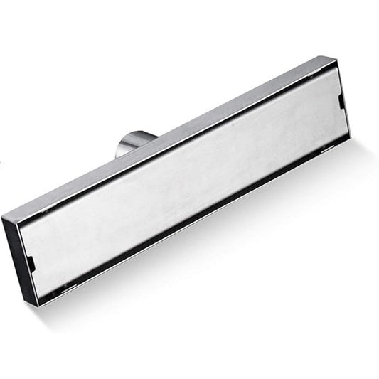 4x12 Inch Tile/Marble Insert Floor Grating / Drainer with Center Hole & Anti-Foul Cockroach Trap | Heavy-Duty SS304 Drainer with Matte Finish | Tile Drainer for Bathroom & Kitchen