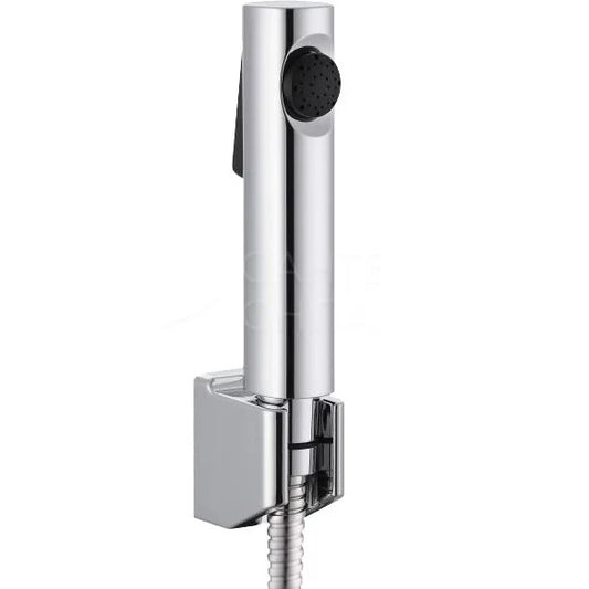 Health Faucet Set in Chrome Finish - Zura Series ABS Jet Spray with 1m SS Hose & Hook