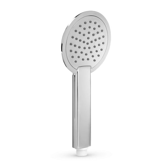 Single-Function Hand Shower, Chrome Finish, ABS Body, Wall-Mounted for Bathroom Use - Standard Model
