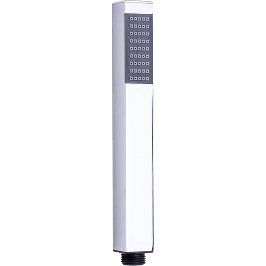 Single-Function Square Hand Shower, Chrome Finish, ABS Body, Wall-Mounted for Bathroom Use - Q-BO Series