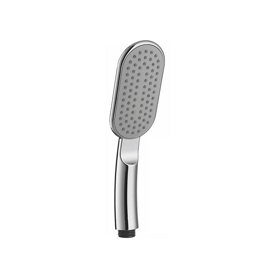 Single-Function Hand Shower, Chrome Finish, ABS Body, Wall-Mounted for Bathroom Use - Polo Series