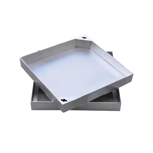 24x24-Inch Tile/Marble Insert Manhole Floor Grating | Heavy-Duty SS304 Drain Cover with 32mm Depth | Concealed Design for Seamless Flooring in Bathrooms, Kitchens & Outdoor Drainage