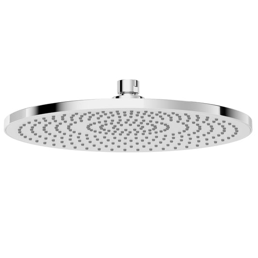 10x10 Inch Round Overhead Shower - Brass Body, Chrome Finish, Wall/Ceiling Mounted