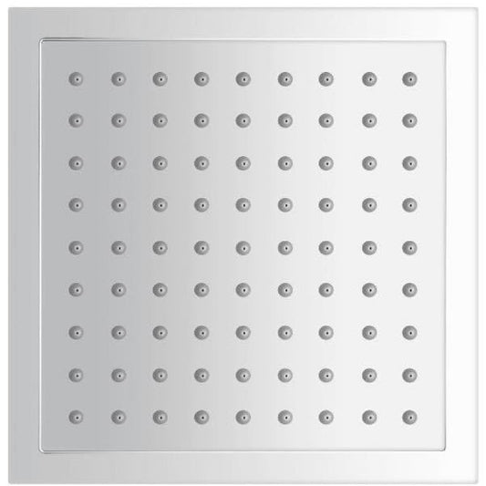9-Inch Round Overhead Shower - ABS Body, Chrome Finish, High-Pressure Flow, Wall/Ceiling Mounted, Ultra Series