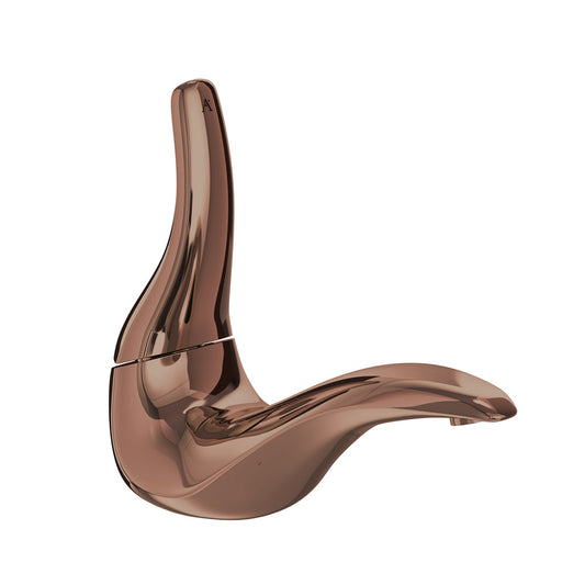 Deck Mounted Basin Mixer Tap in Rose Gold Finish | Heavy-Duty Brass Made | Hot & Cold Water Tap | Dove Series