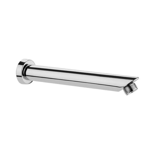 9-Inch Wall-Mounted Round Shower Arm | Stainless Steel in Silver Finish | Overhead Shower Extension