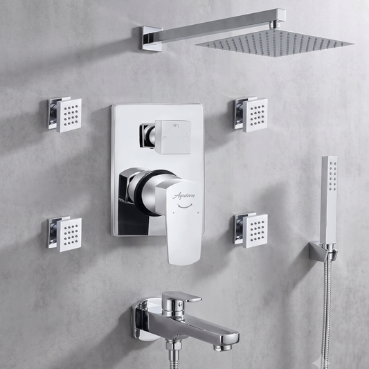 Zura Diverter Set 8 SHOWER (4 BODY JET)