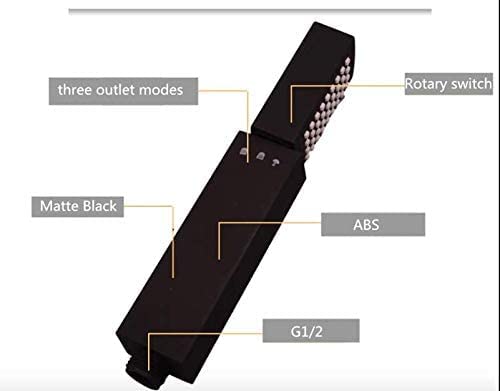 hand shower black