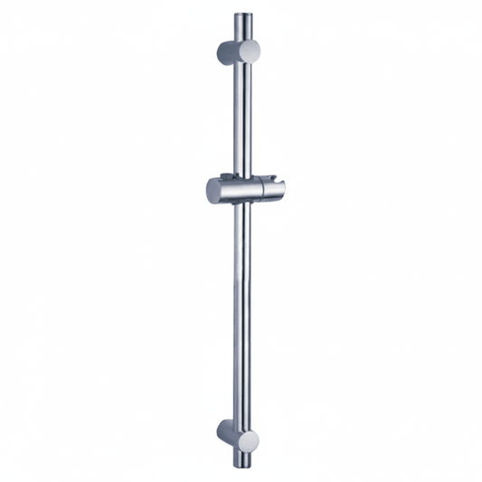 Shower Sliding Rail with Adjustable Height & Angle | Made of Stainless Steel | Silver Color | Wall-Mounted