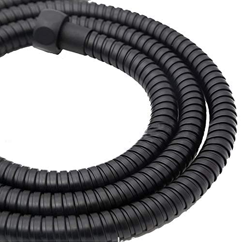 shower tube black