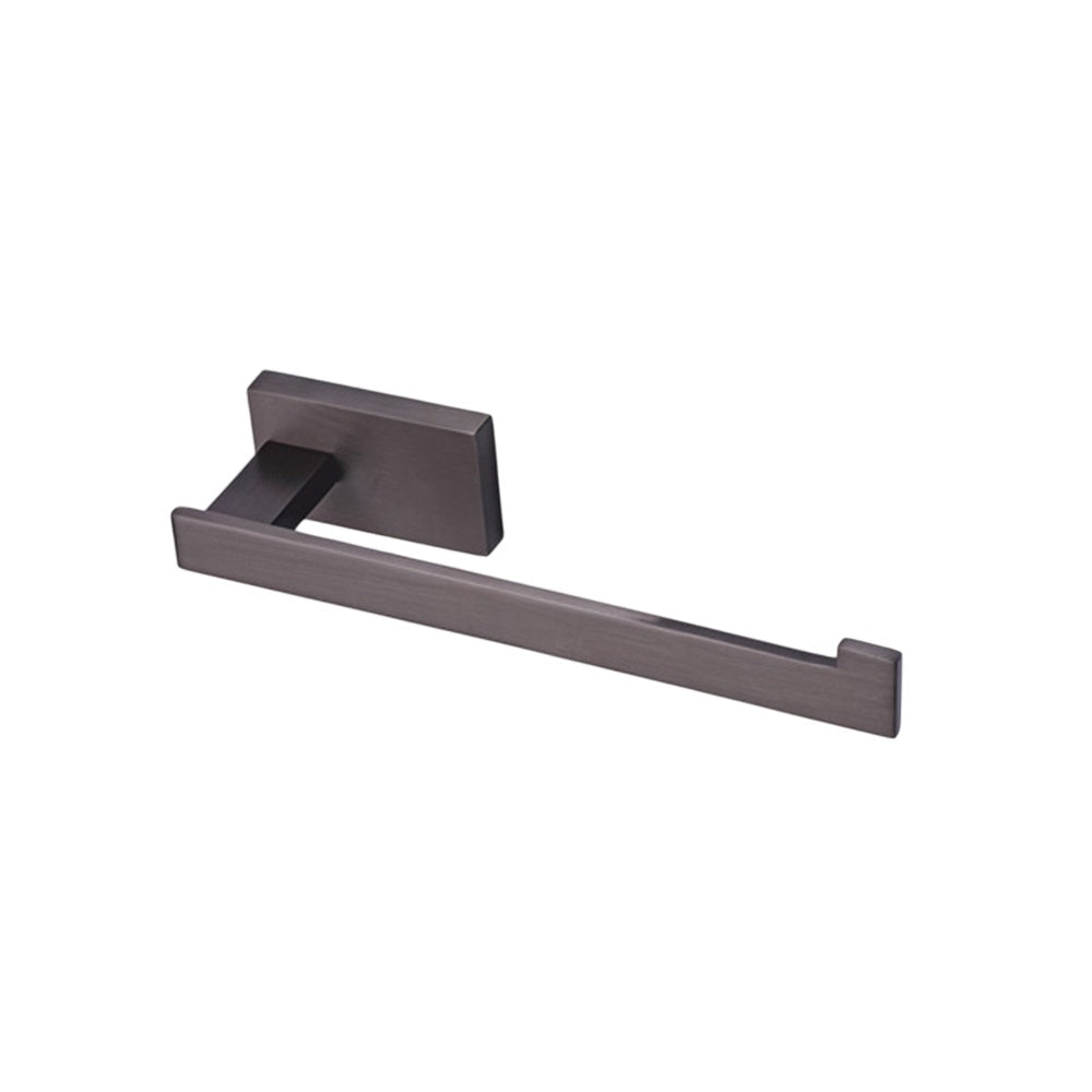 Wall-Mounted Napkin Ring Holder - Heavy-Duty Brass in Matte Black Finish with Powder Coating - Amarillo Series