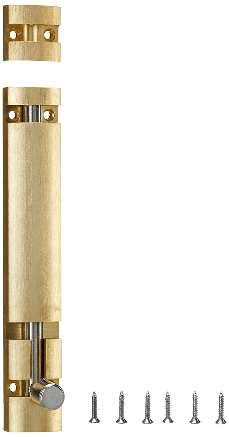 Aquieen TB651 SS 304 Tower Bolt Set Heavy (6", SS Matte)