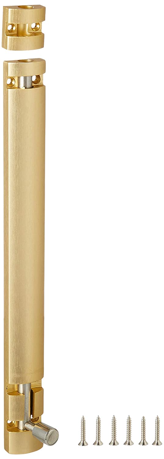 Aquieen TB651 SS 304 Tower Bolt Set Heavy (10", Gold)